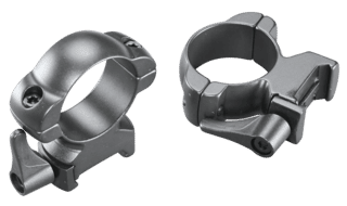 Weaver Lever Lok Top Mount 30mm Scope Rings with high height feature an all steel construction